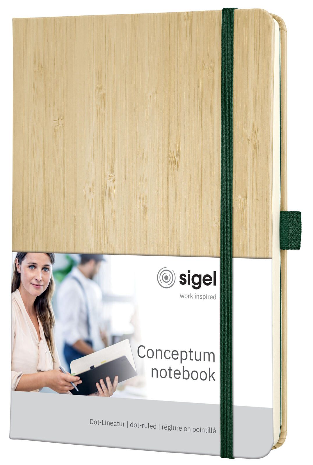 SIGEL Notizbuch ca. DIN A5 punktraster, 194 Seiten