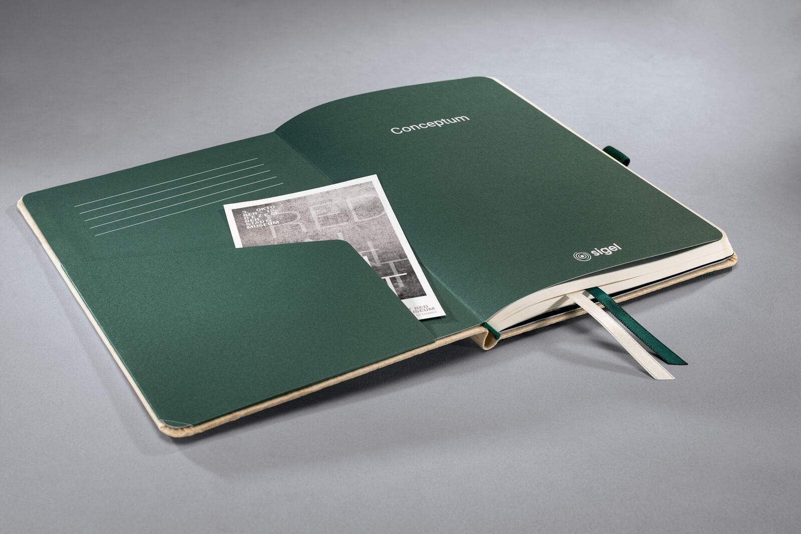 SIGEL Notizbuch ca. DIN A5 punktraster, 194 Seiten