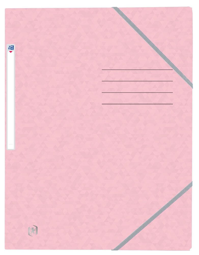 OXFORD Eckspanner TOP FILE DIN A4 pastell-rosa