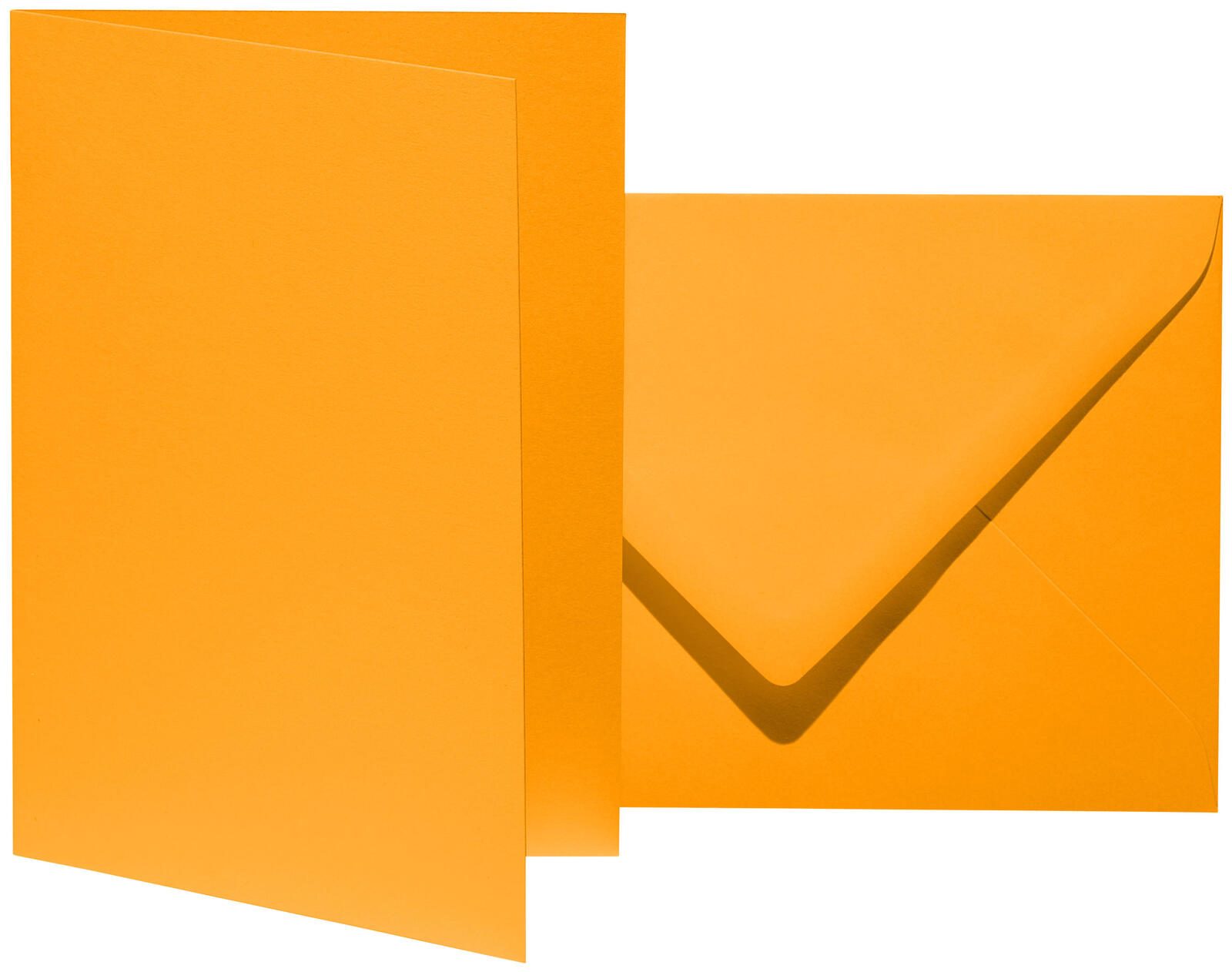artoz Faltkarten mit Briefumschlägen DIN B6 papaya