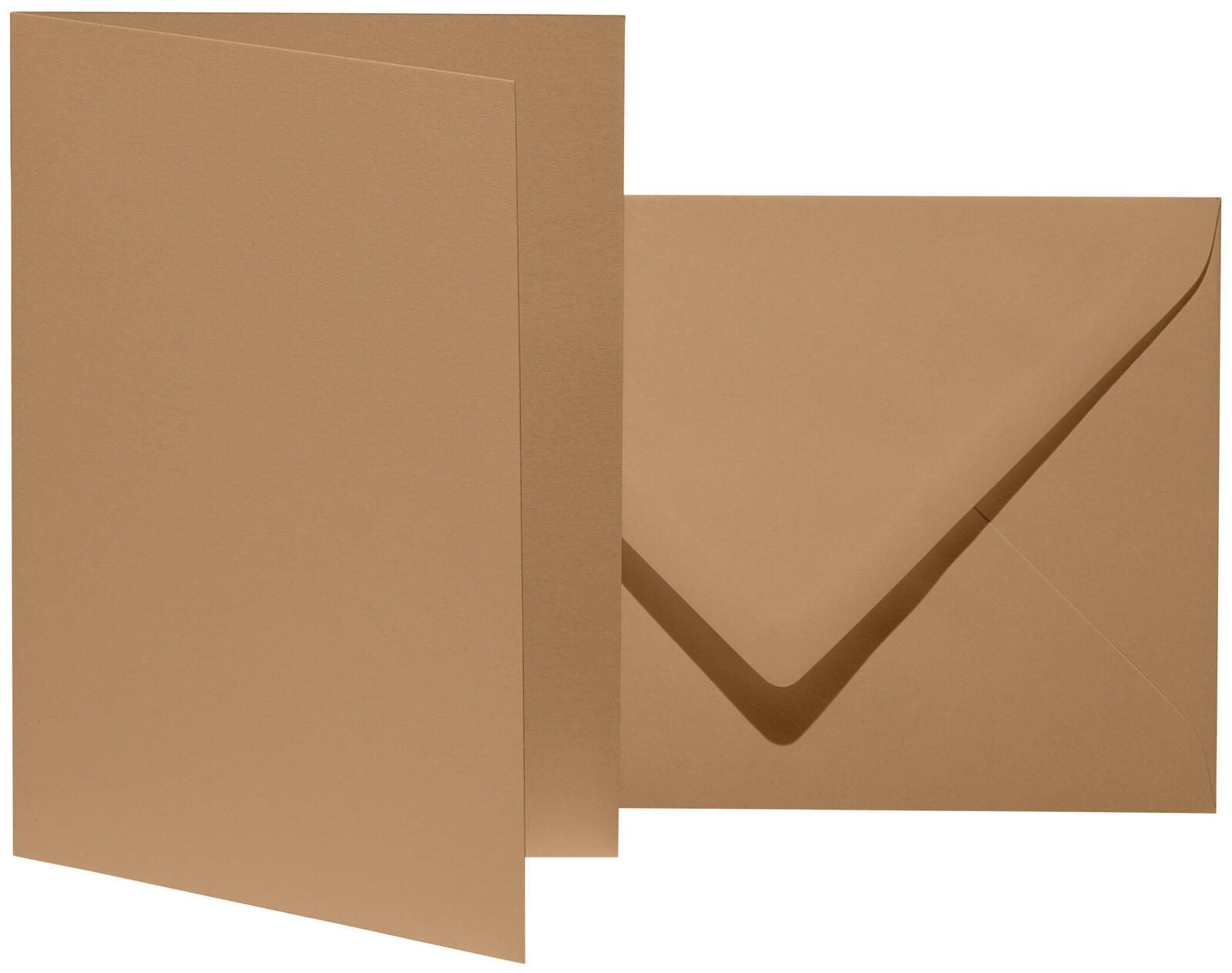artoz Faltkarten mit Briefumschlägen DIN B6 natur