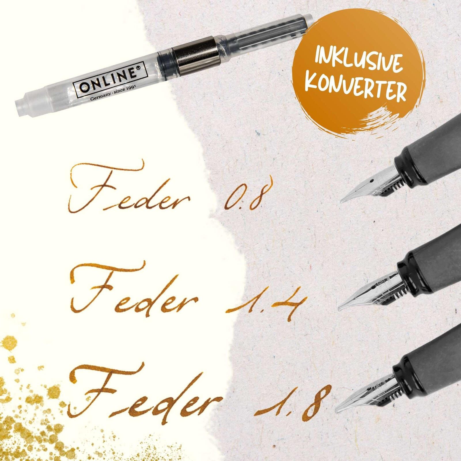 ONLINE® Patronenfüller weiß