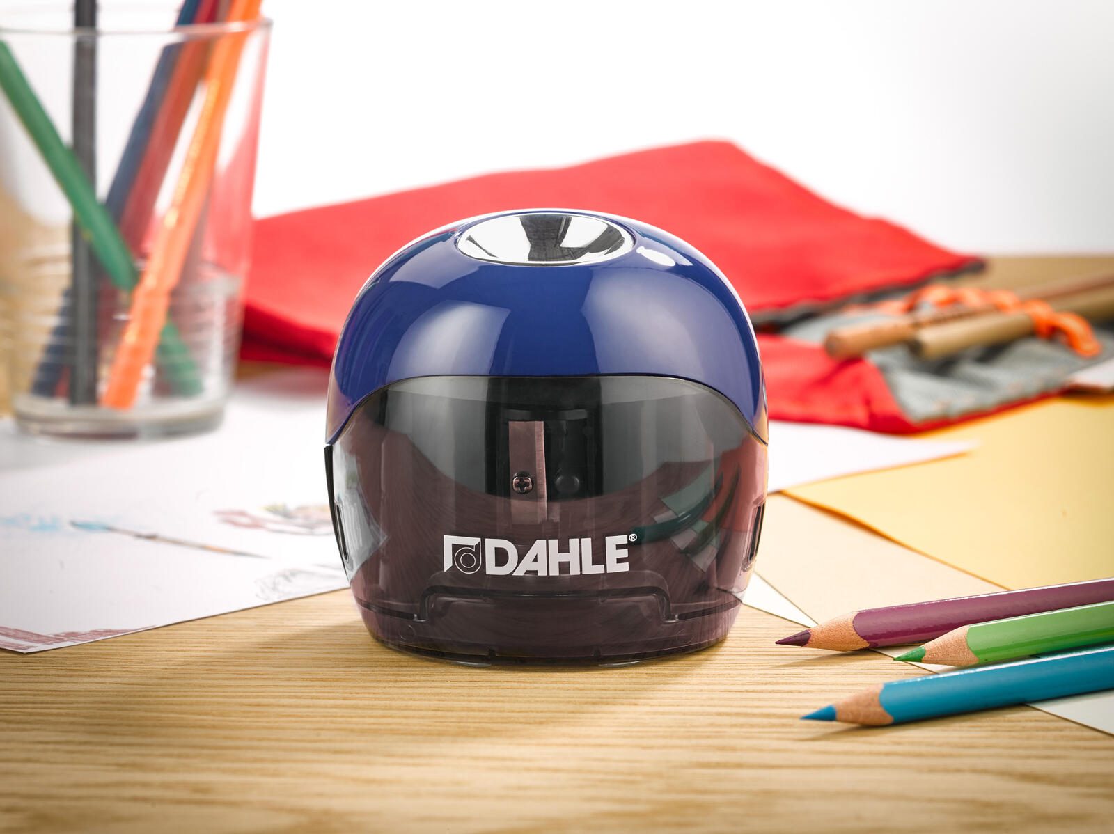 DAHLE Spitzmaschine blau/transparent