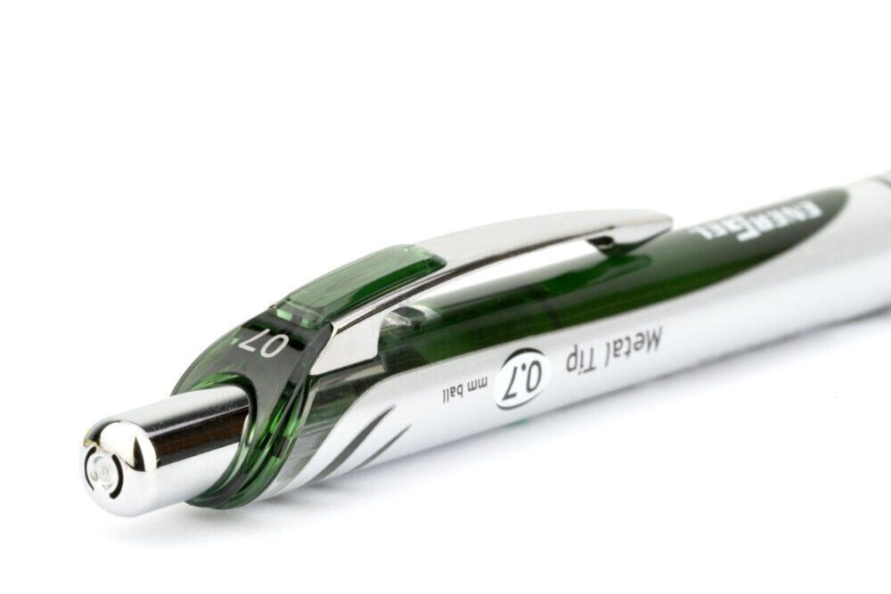Pentel EnerGel BL77 Gelschreiber 0.35 mm, Schreibfarbe: Grün