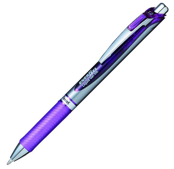 Pentel Gelschreiber 0.5 mm, Schreibfarbe: Lila