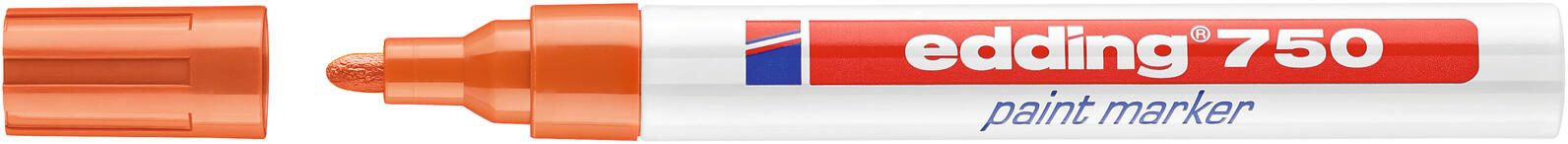 edding 750 Lackmarker 2.0 - 4.0 mm Orange