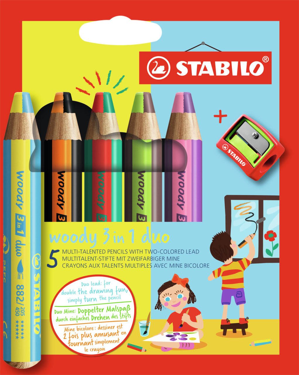 STABILO Malset Mehrfarbig