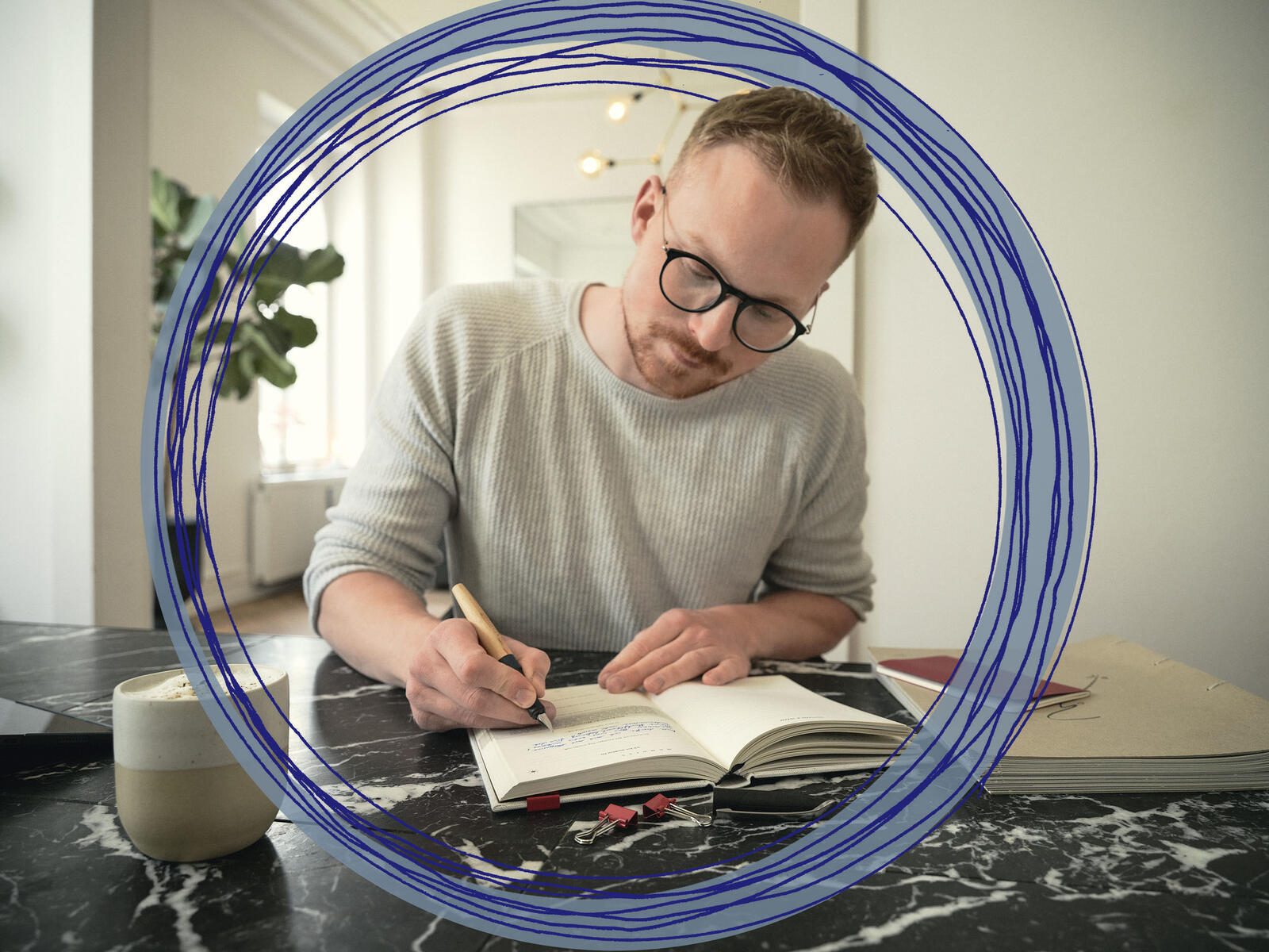 STABILO Patronenfüller blau