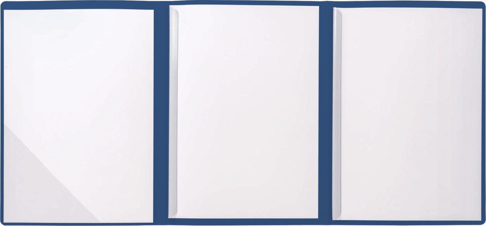 BRUNNEN Bewerbungsmappen Lines DIN A4 blau