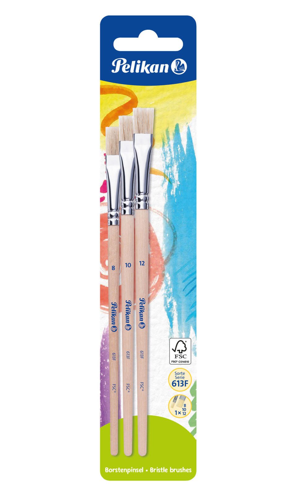 Pelikan Pinsel-Set 3-teilig