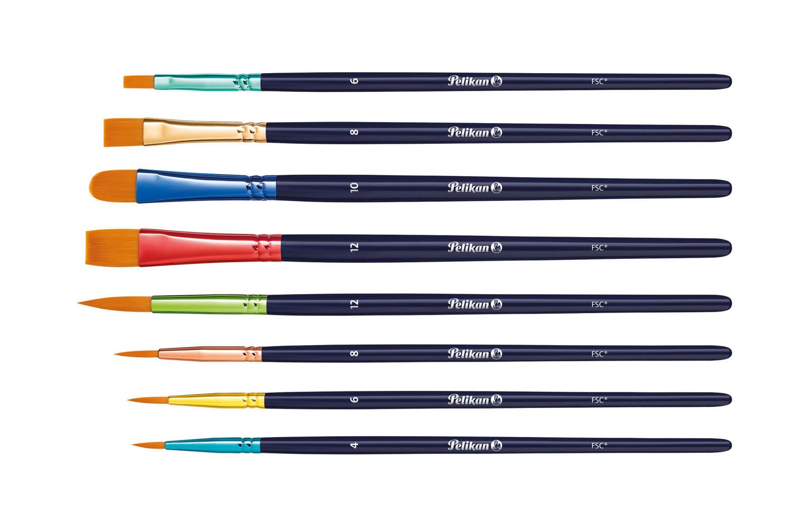 Pelikan Pinsel-Set 8-teilig