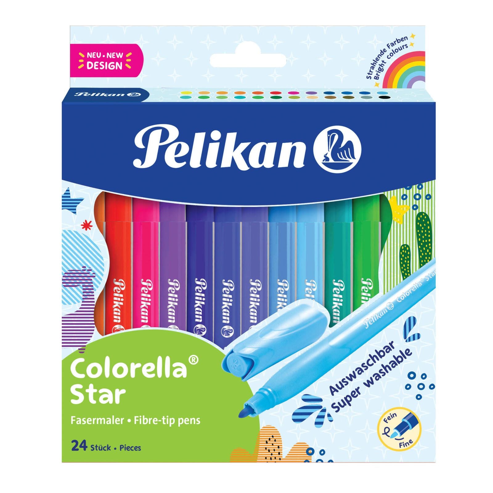 Pelikan Filzstifte Mehrfarbig 0.6 mm