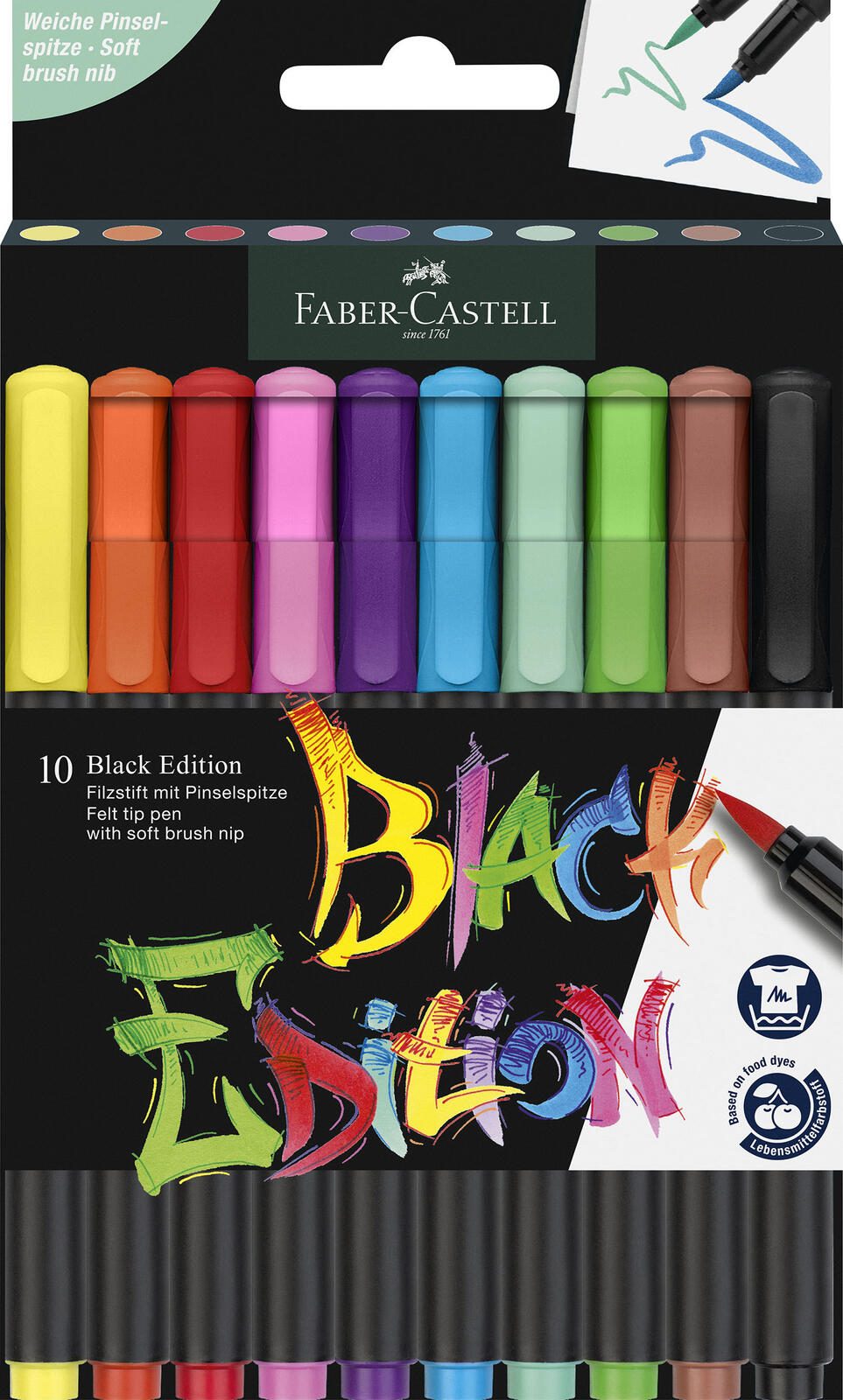 FABER-CASTELL Filzstifte Mehrfarbig