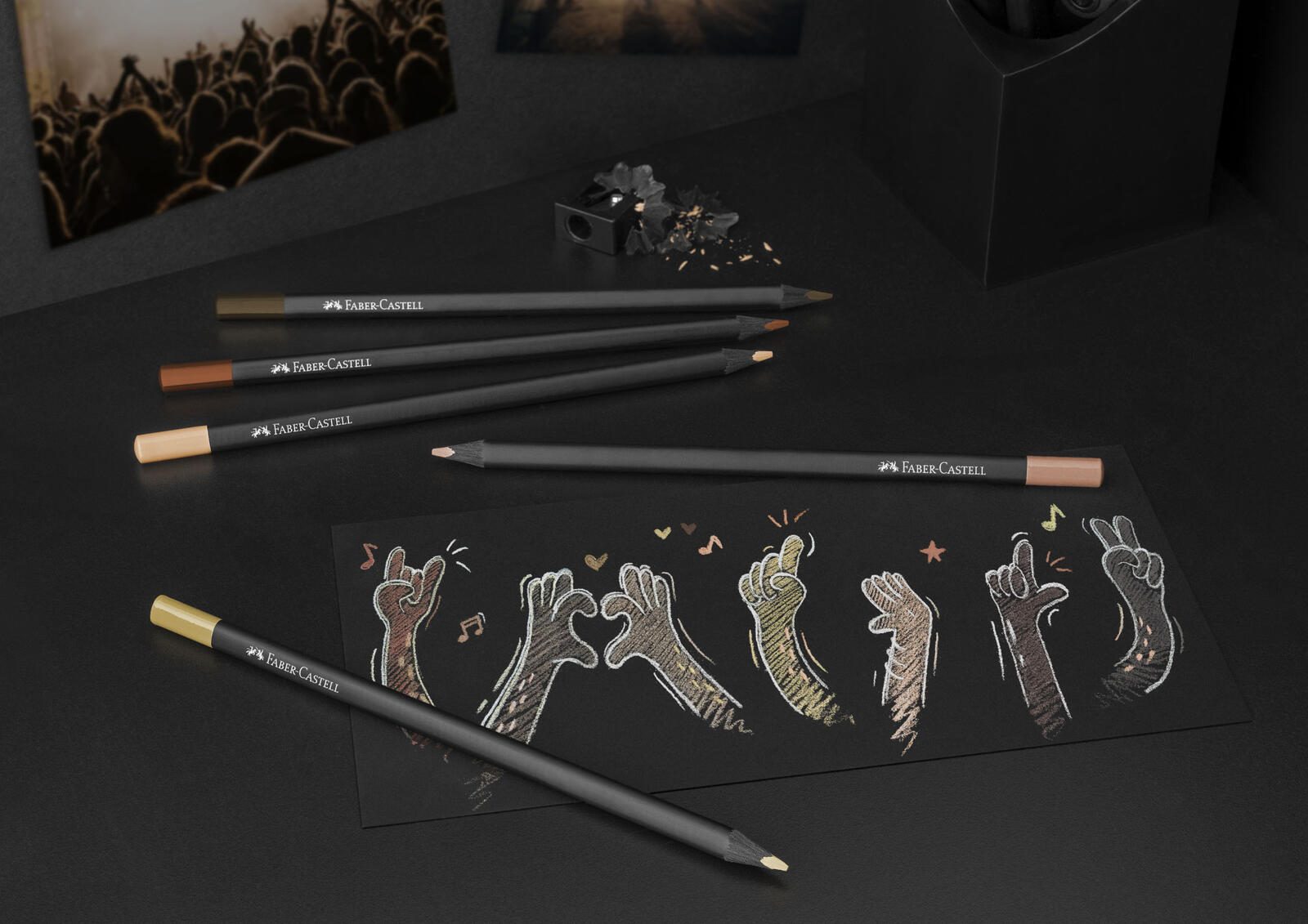 FABER-CASTELL Buntstifte Mehrfarbig