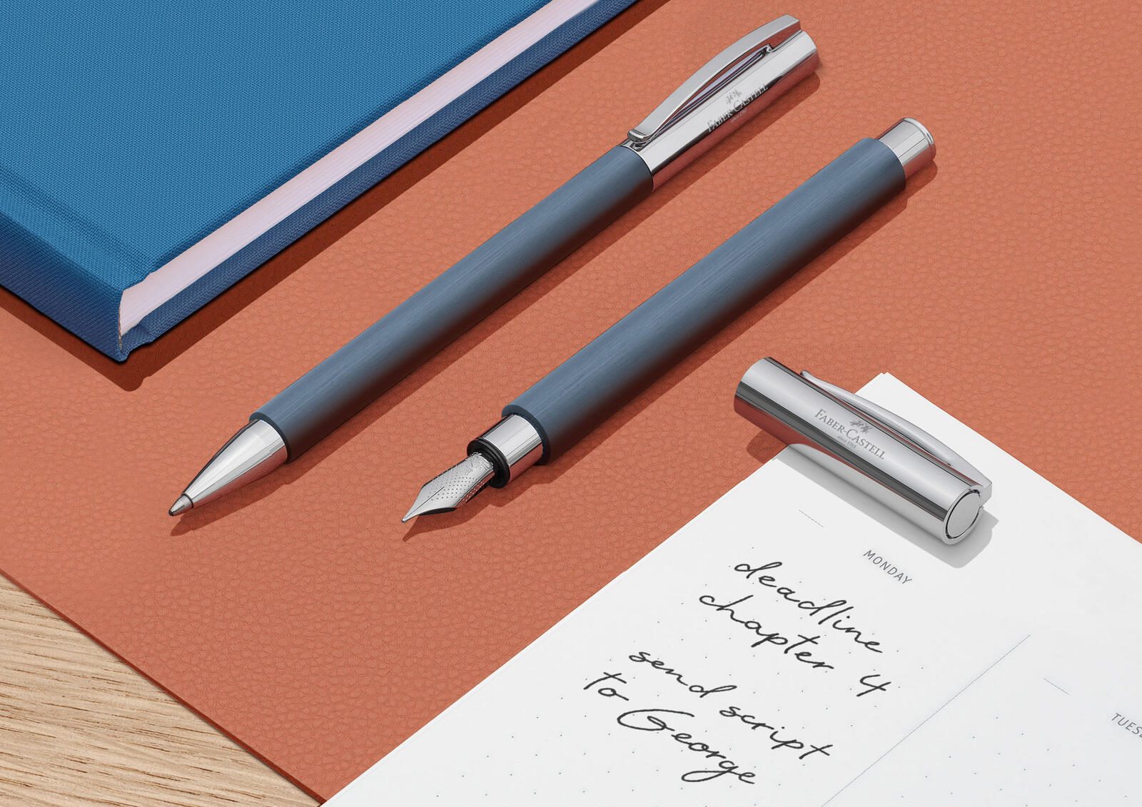 FABER-CASTELL Kugelschreiber 0.8 mm Schwarz