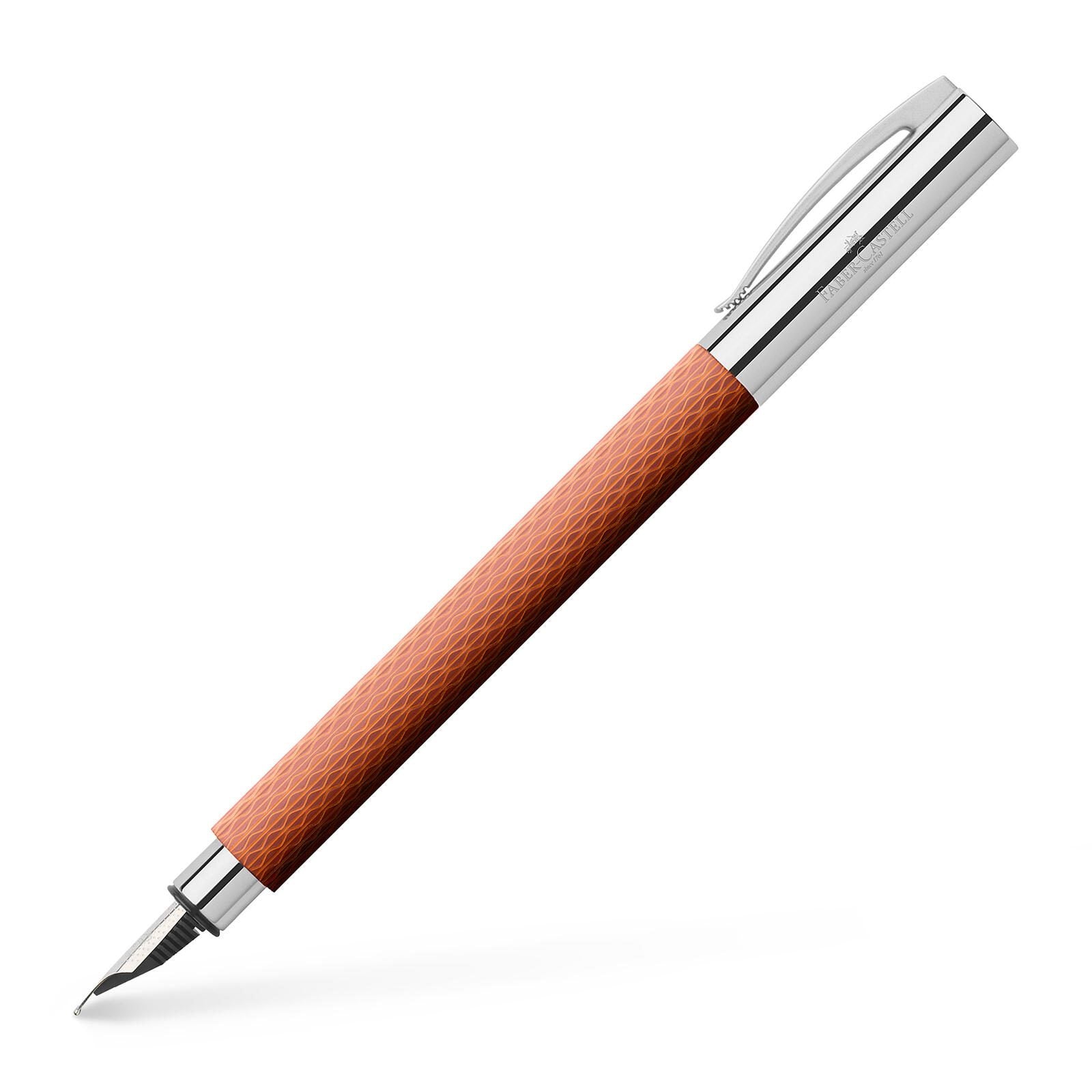 FABER-CASTELL Patronenfüller silber
