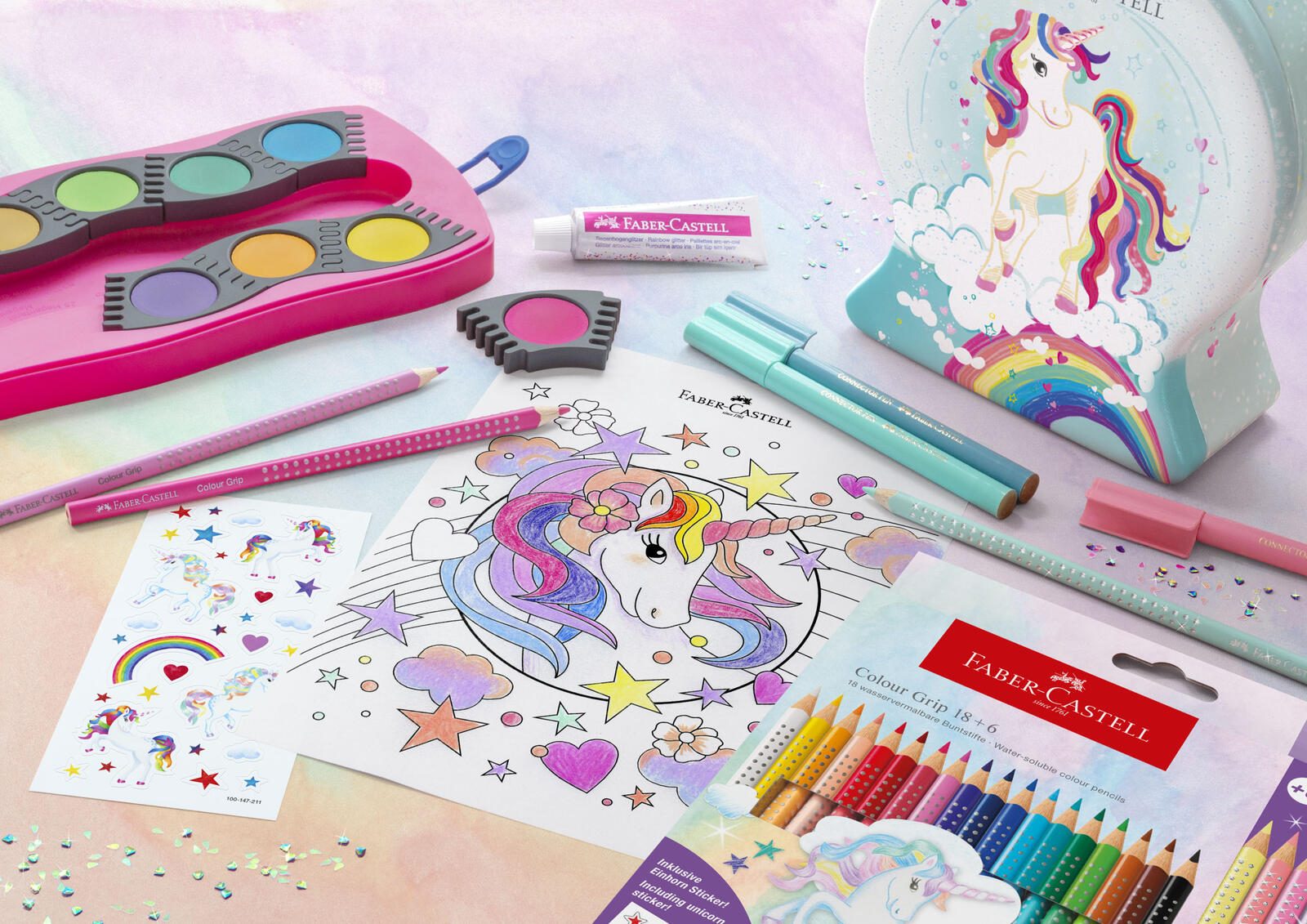 FABER-CASTELL Buntstifte Mehrfarbig