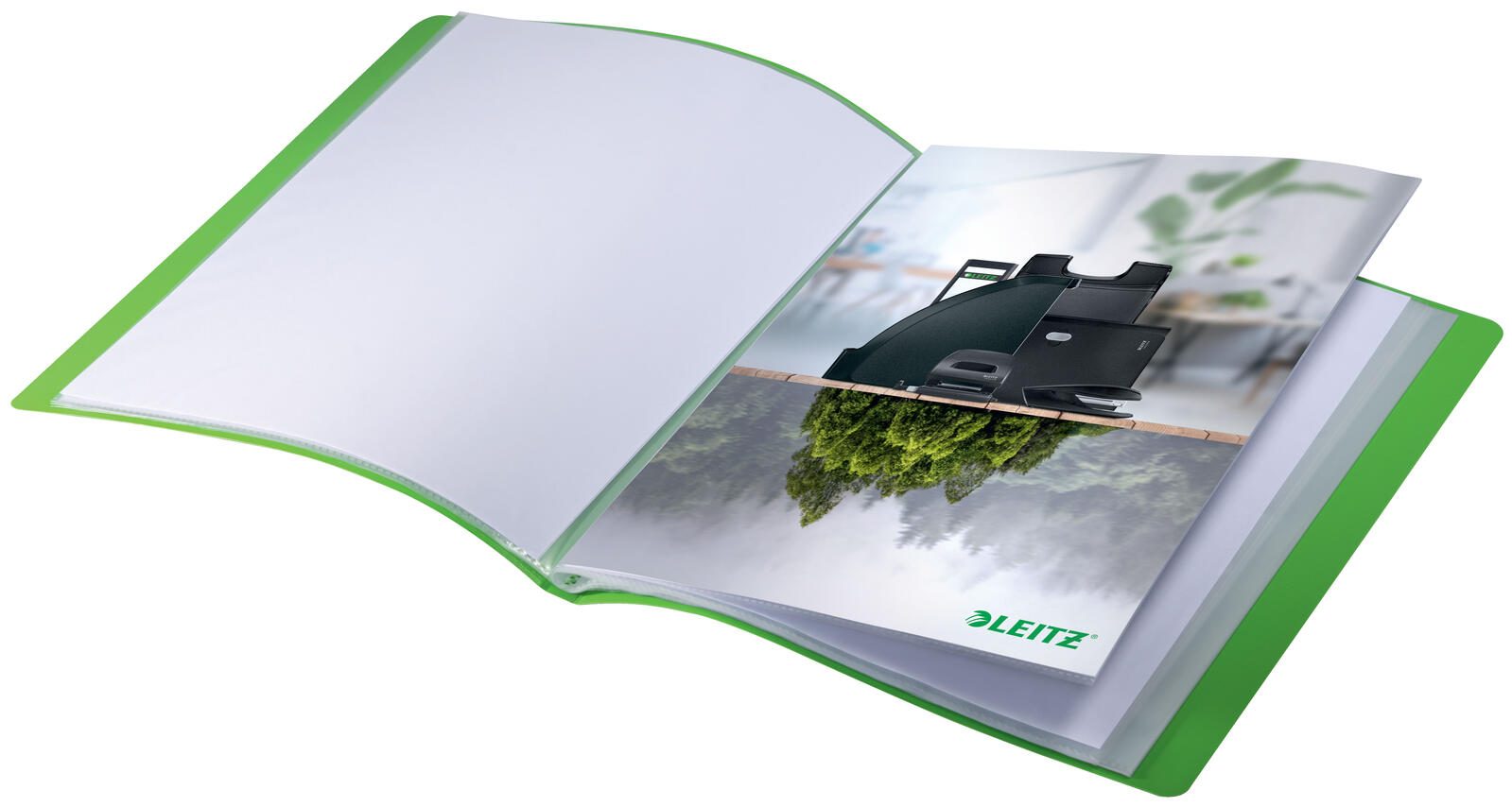 LEITZ Sichtbuch Recycle 4677 DIN A4 grün