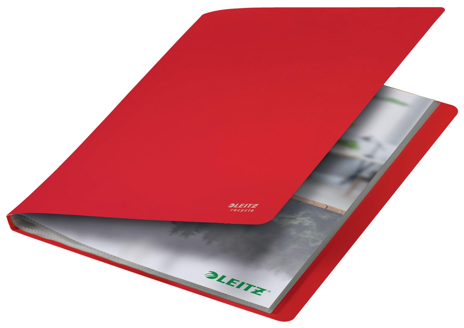 LEITZ Sichtbuch Recycle 4677 DIN A4 rot