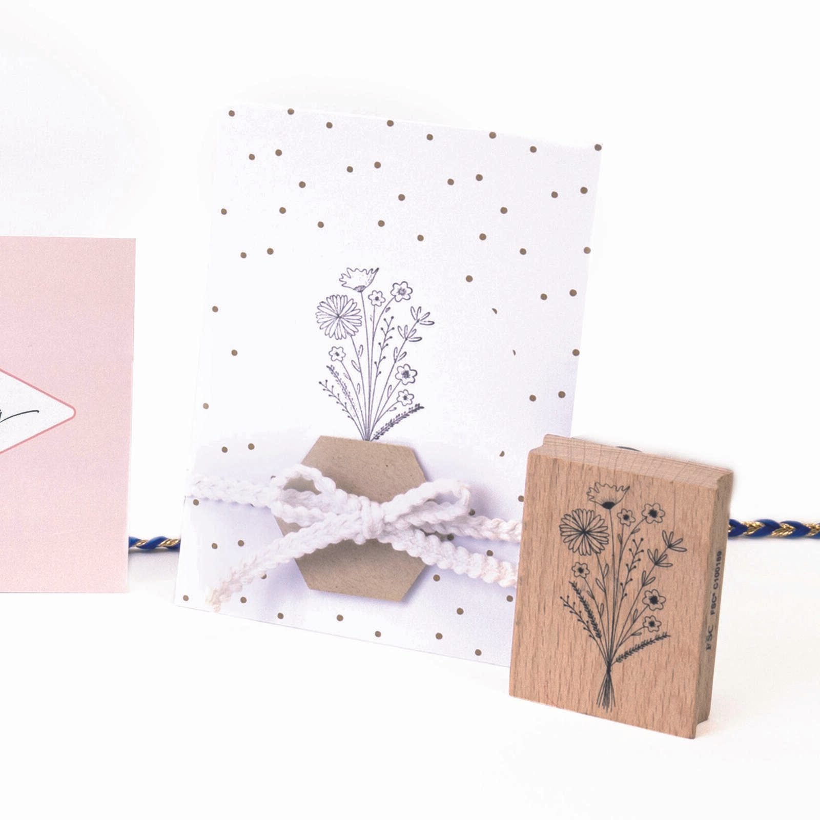 artoz Motivstempel Blumenstrauss