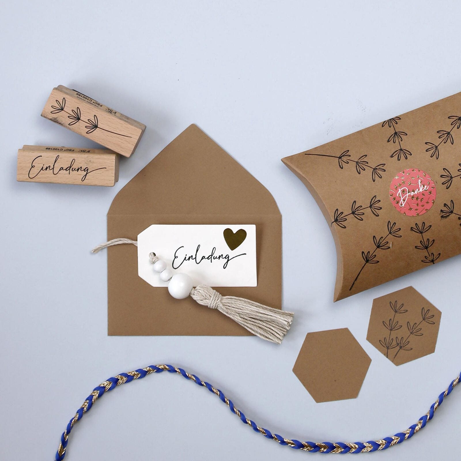 artoz Motivstempel Blume