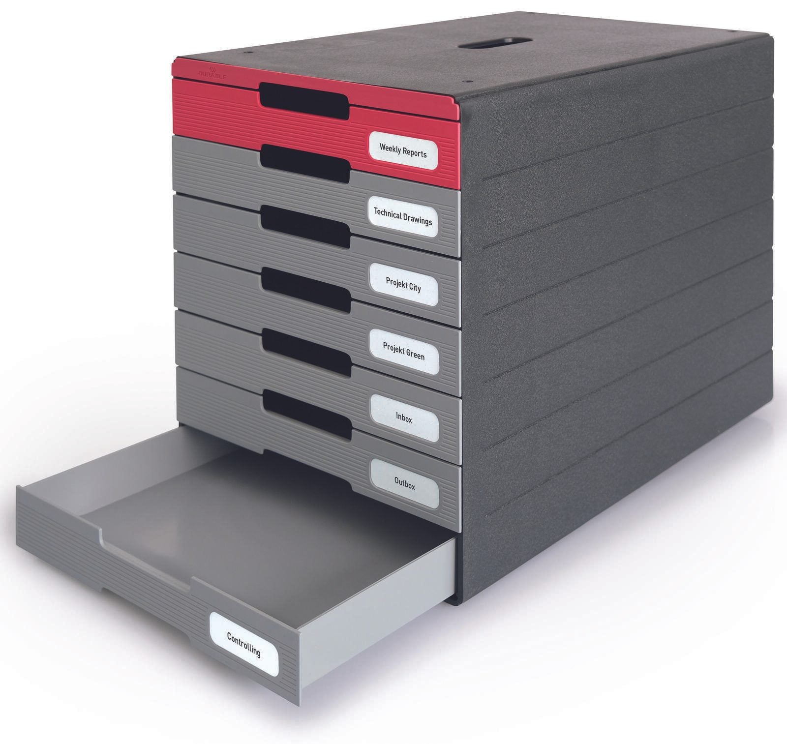 DURABLE Schubladenbox 776303 DIN C4 25,0 x 36,5 x 32,2 cm