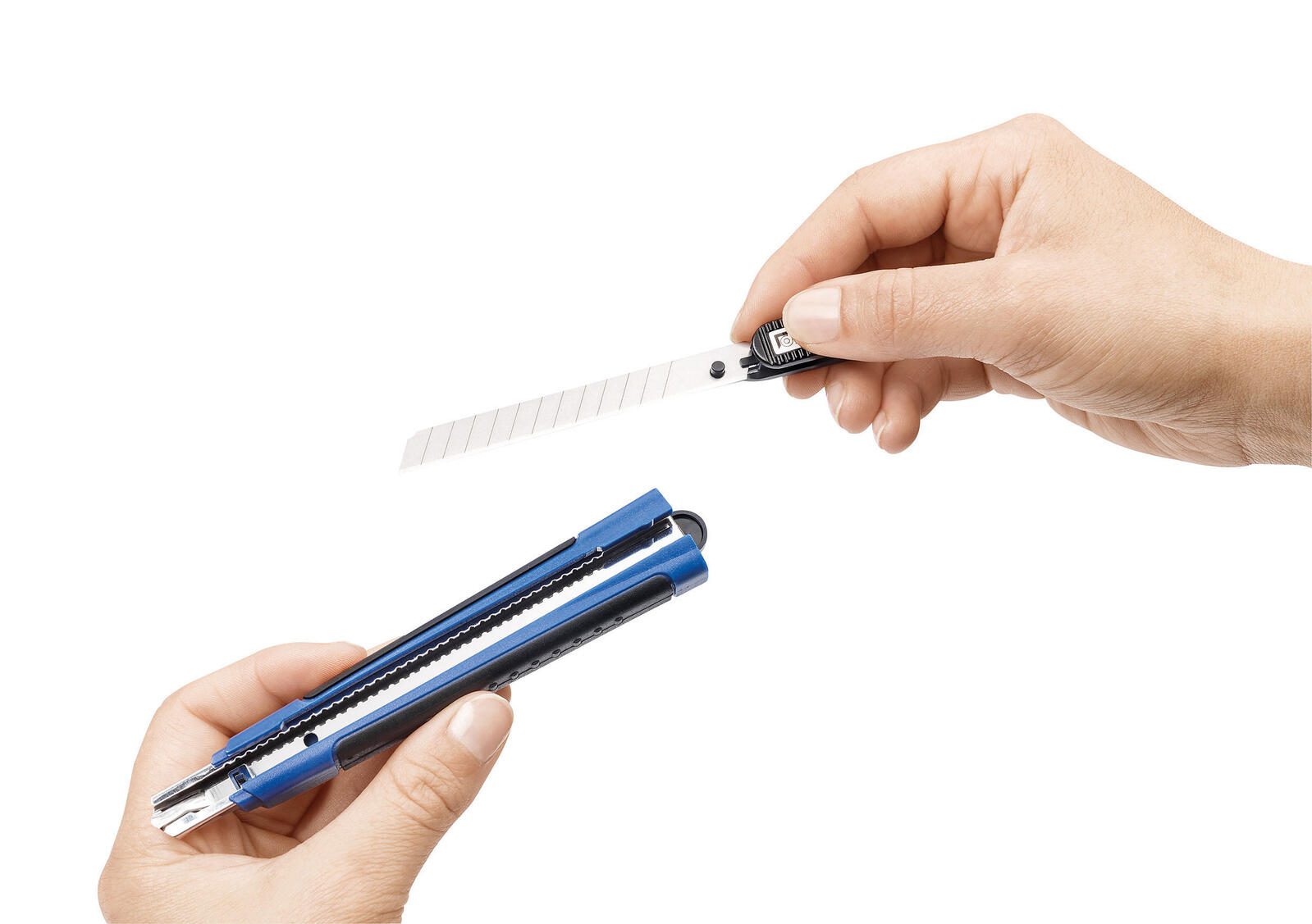 DAHLE Cuttermesser 9 mm blau, schwarz