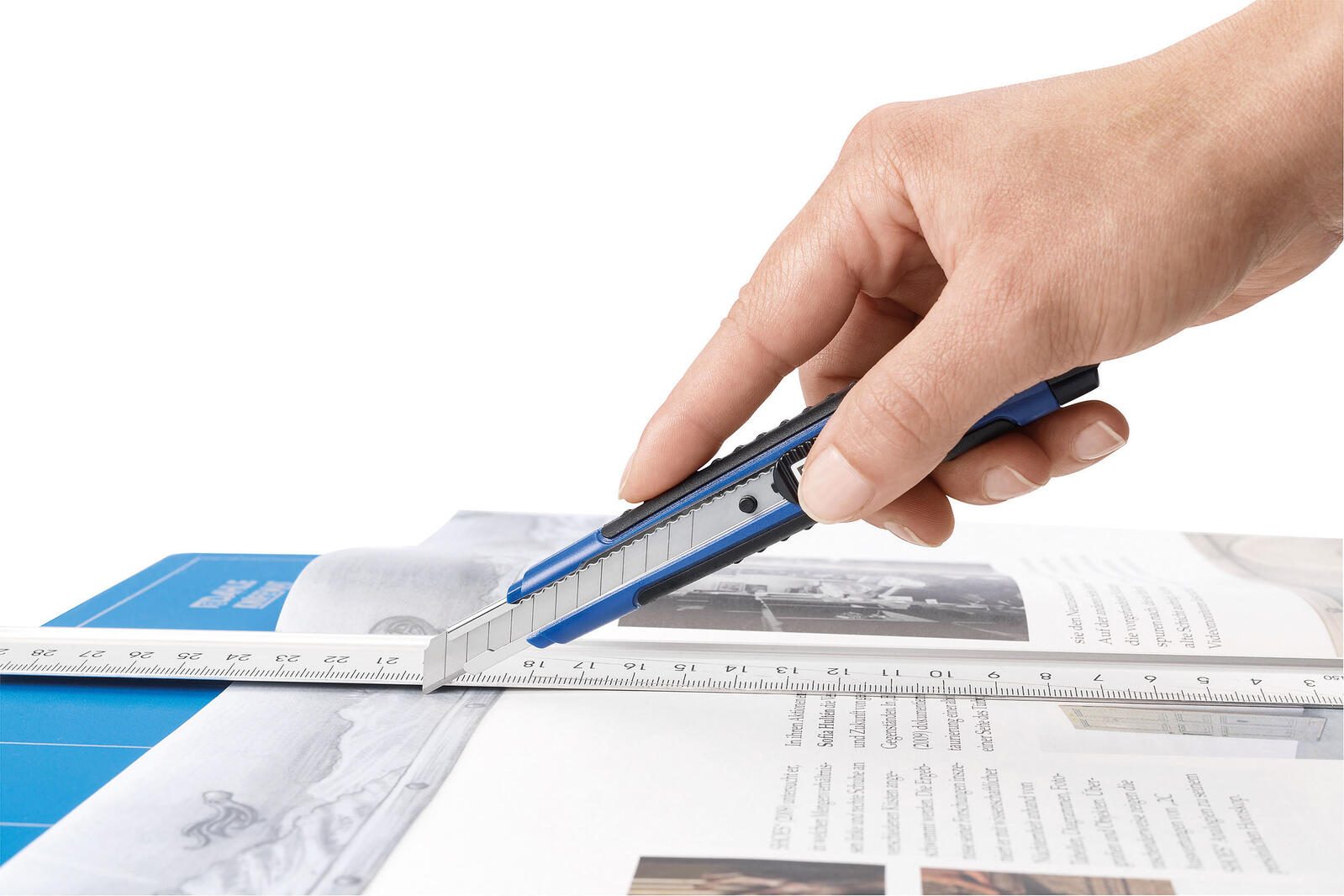 DAHLE Cuttermesser 9 mm blau, schwarz