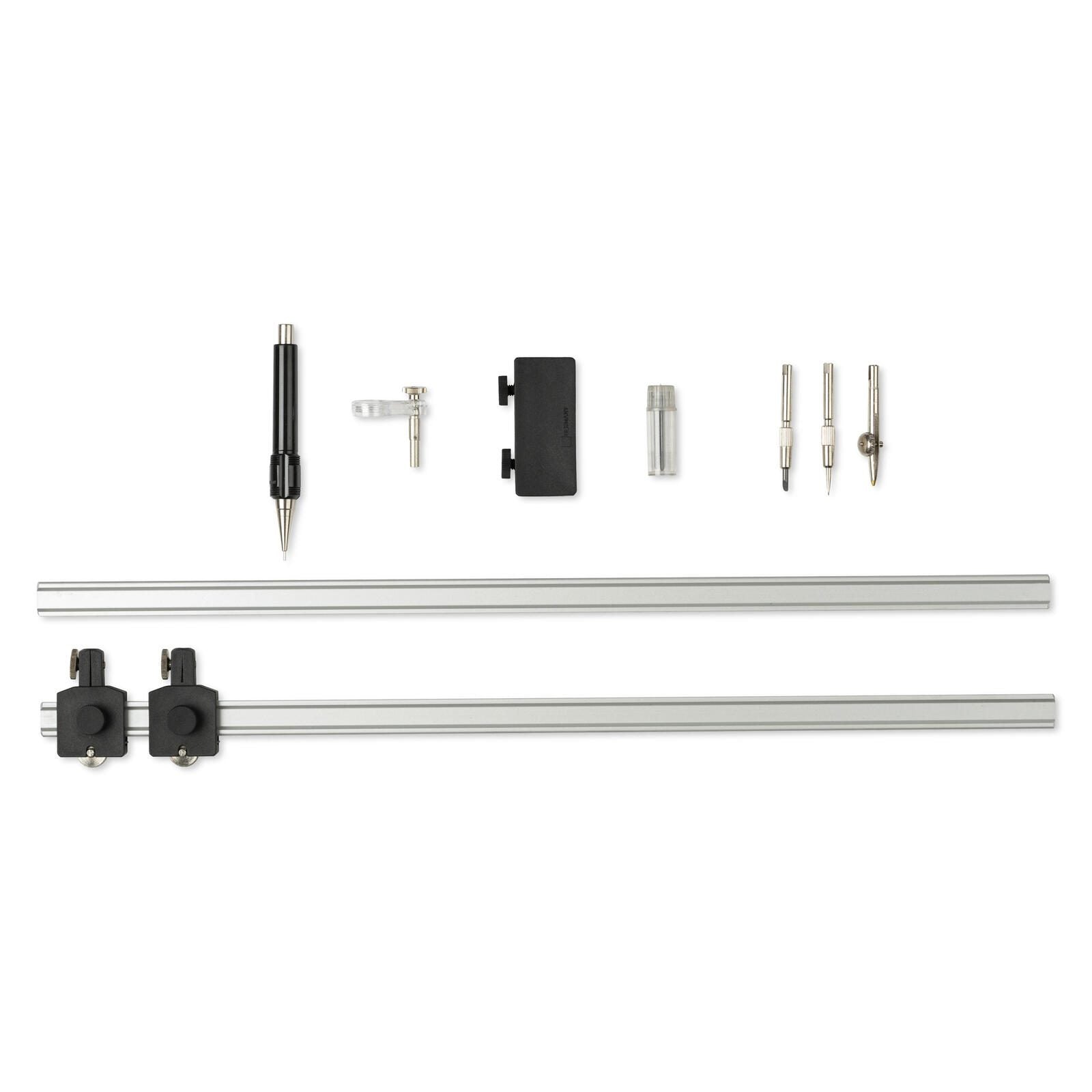 ARISTO Stangenzirkel grau, schwarz