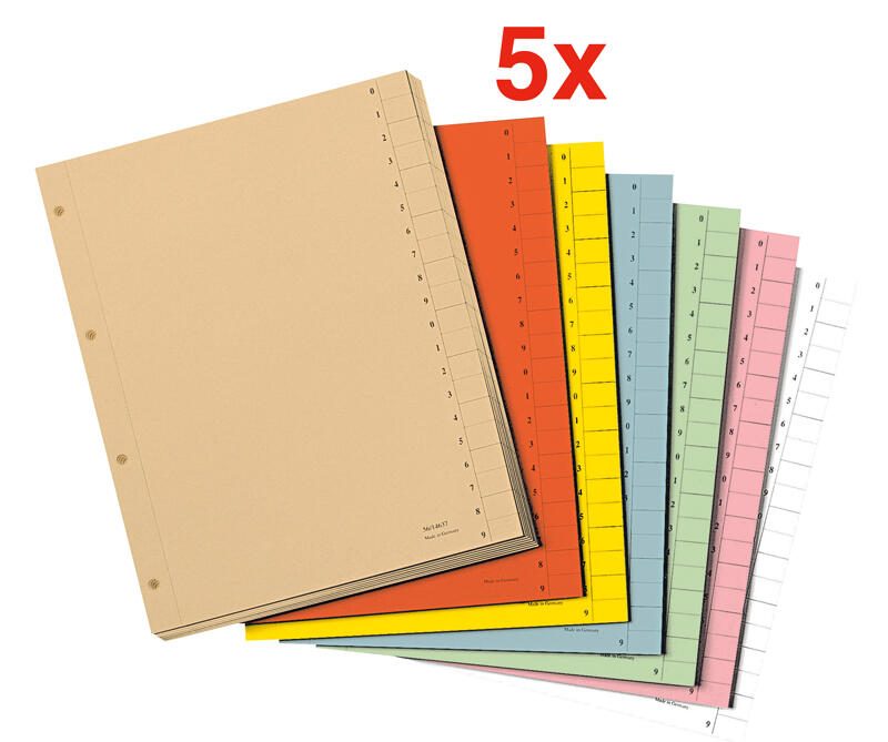 Trennblätter DIN A4 200 g/m² chamois