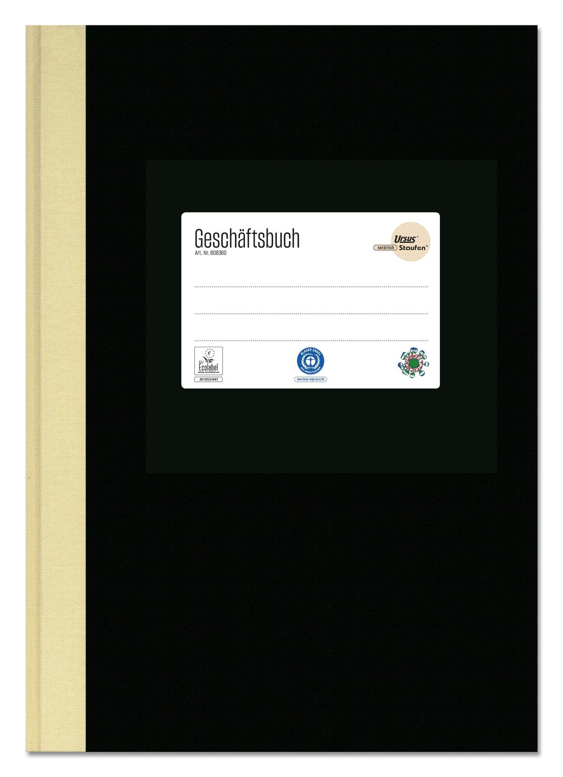 Ursus Geschäftsbuch DIN A4 kariert, 192 Seiten