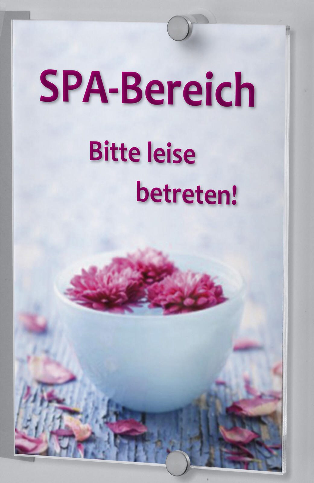 DURABLE Türschild 21,0 x 29,7 cm transparent