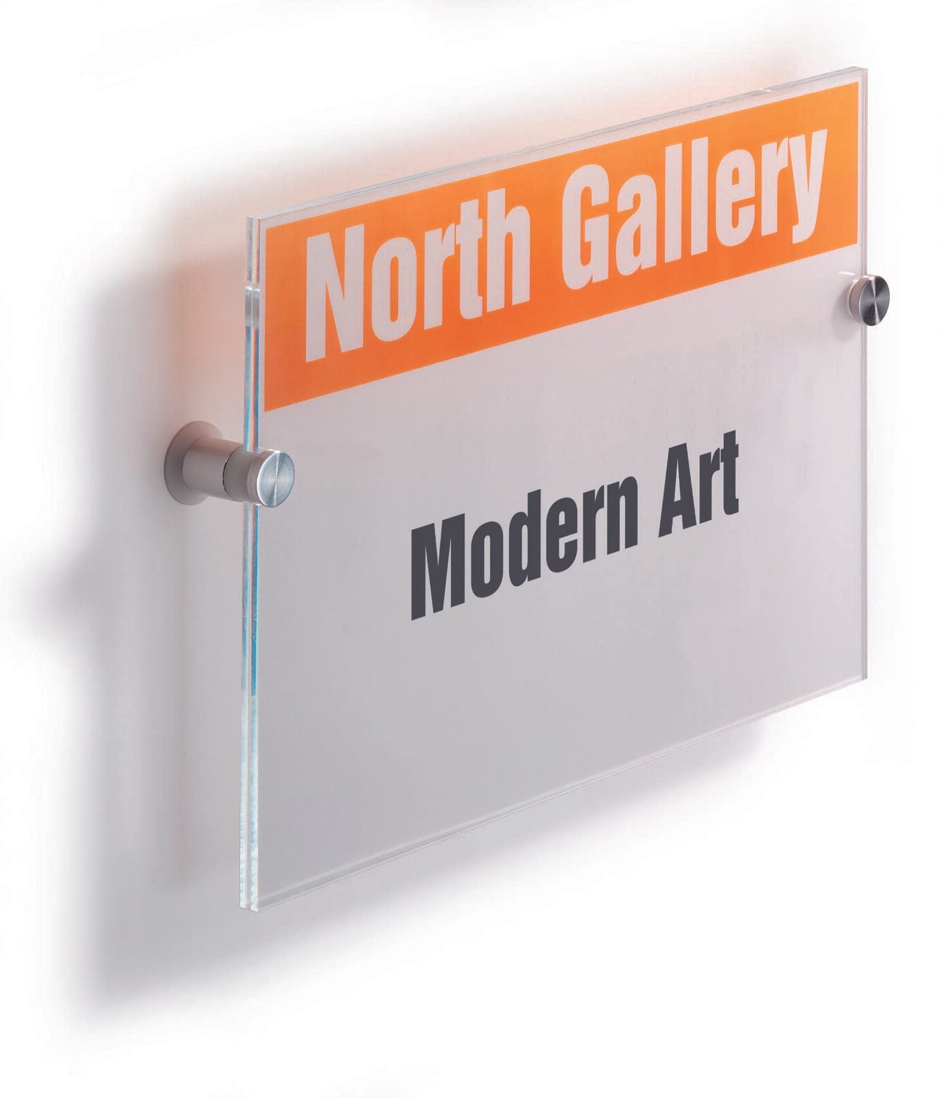 DURABLE Türschild 21,0 x 29,7 cm transparent