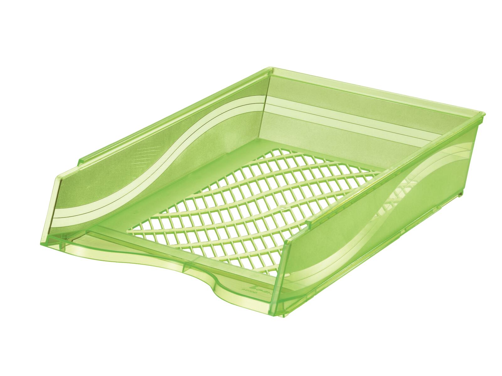 bene Briefablage DIN C4 grün-transparent