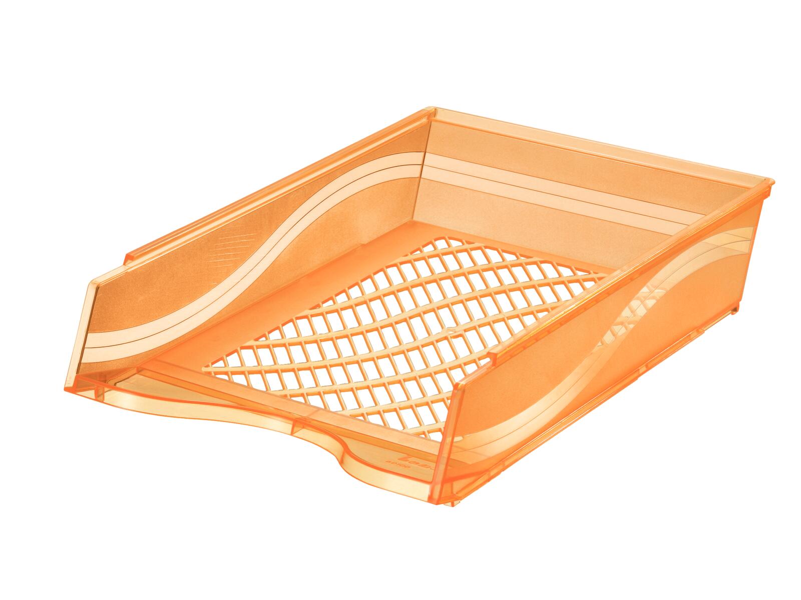 bene Briefablage DIN C4 orange-transparent