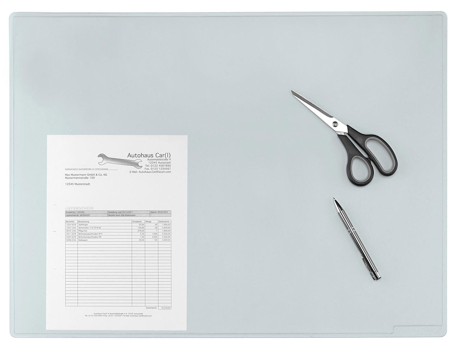 DURABLE Schreibtischunterlage 42,0 x 30,0 cm transparent