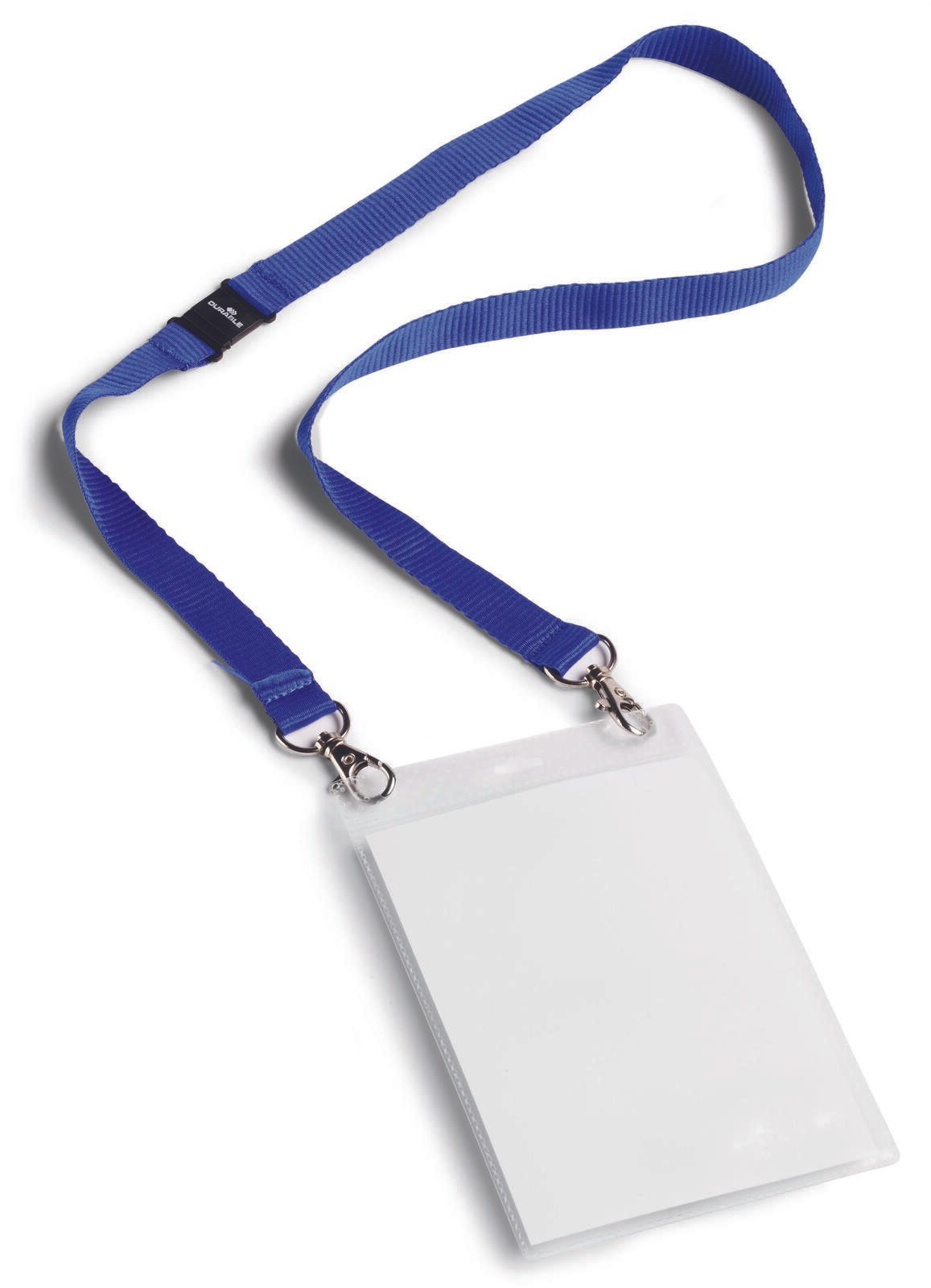 DURABLE Namensschilder dunkelblau 10.5 cm x 14.8 cm