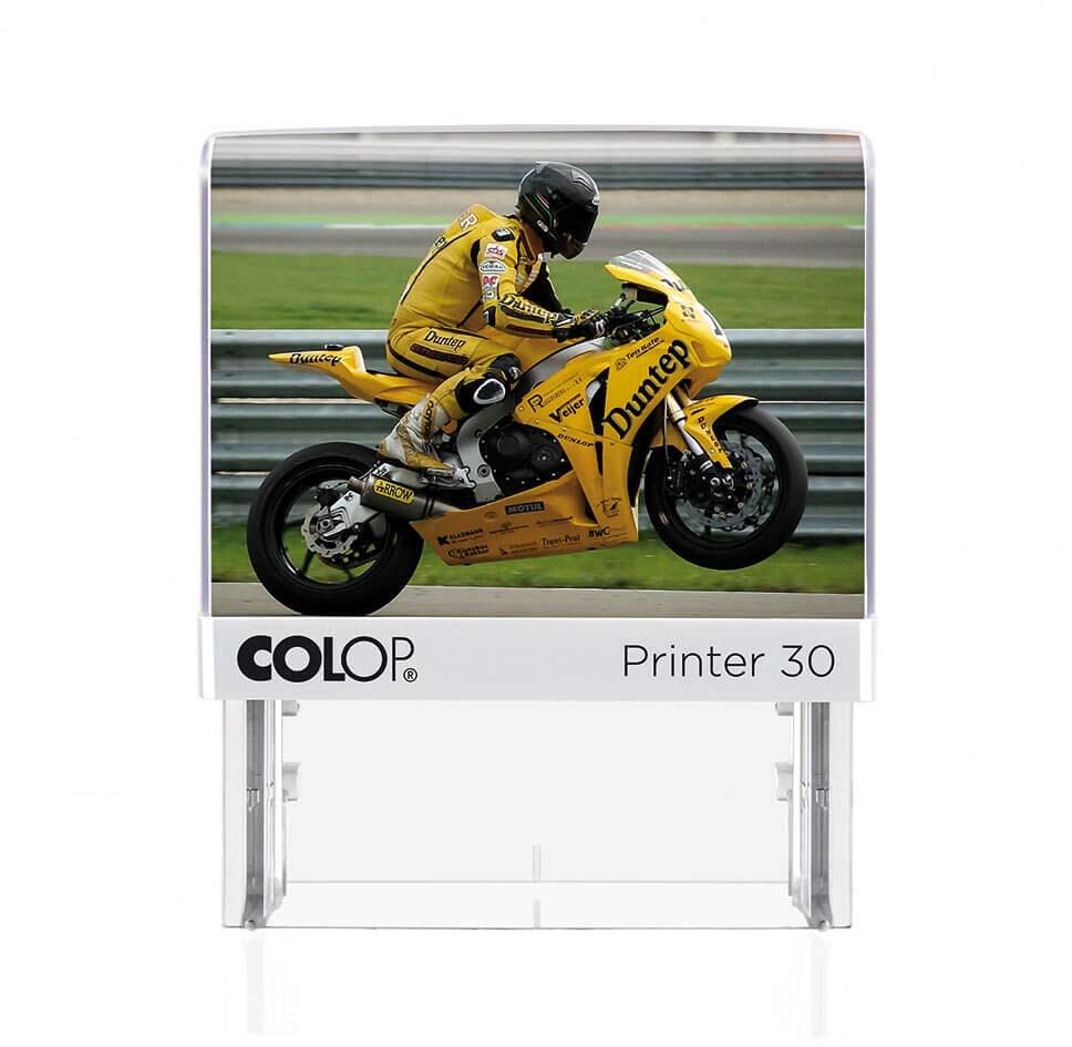COLOP Textstempel, individualisierbar Printer 30 mit Logo