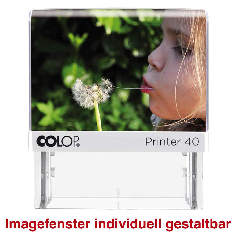 COLOP Textstempel, individualisierbar Printer 40 ohne Logo