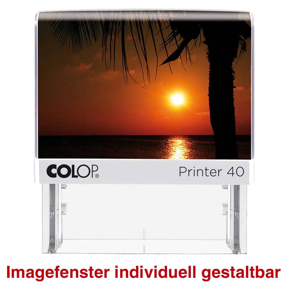 COLOP Textstempel, individualisierbar Printer 40 ohne Logo