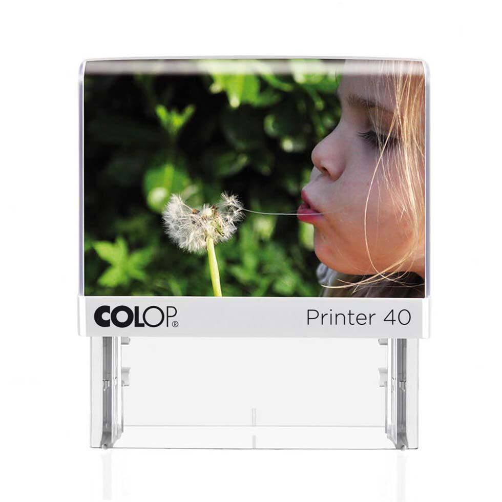 COLOP Textstempel, individualisierbar Printer 40 mit Logo