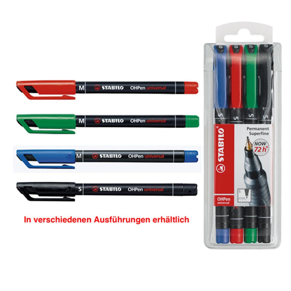 STABILO OHPen universal Folienstifte 1.0 mm Blau