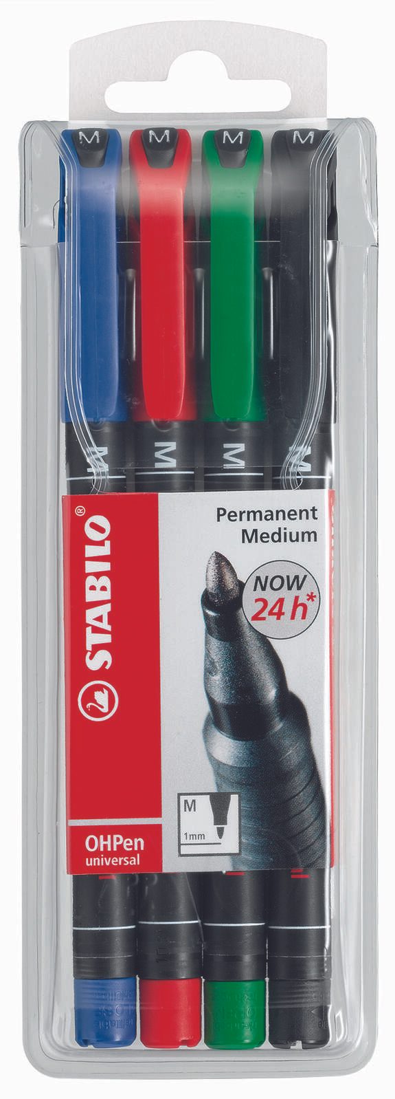 STABILO OHPen universal Folienstifte-Set 1.0 mm Mehrfarbig