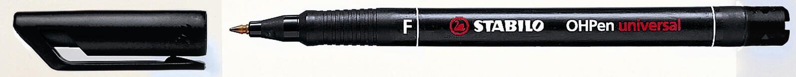 STABILO OHPen universal Folienstifte 0.7 mm Schwarz