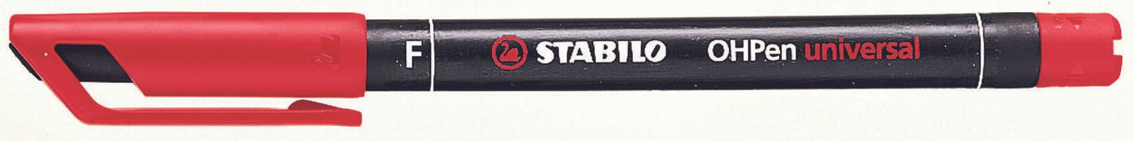 STABILO OHPen universal Folienstifte 0.7 mm Rot