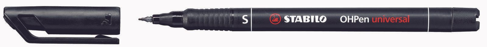 STABILO OHPen universal Folienstifte 0.4 mm Schwarz