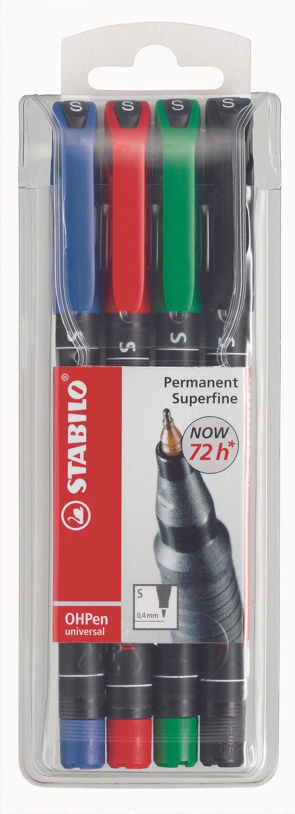 STABILO OHPen universal Folienstifte-Set 0.4 mm Mehrfarbig
