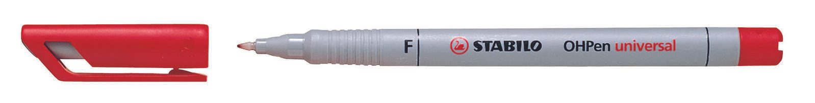 STABILO OHPen universal Folienstifte 0.7 mm Rot