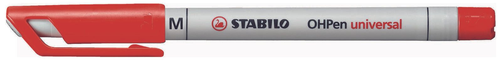 STABILO OHPen universal Folienstifte 1.0 mm Rot