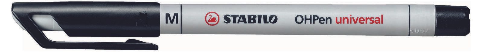 STABILO OHPen universal Folienstifte 1.0 mm Schwarz